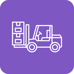 Fork truck Icon