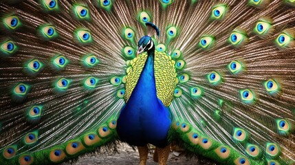 Obraz premium peacock with feathers