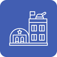 Fototapeta premium Building Icon