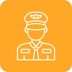 Obraz premium Pilot Icon