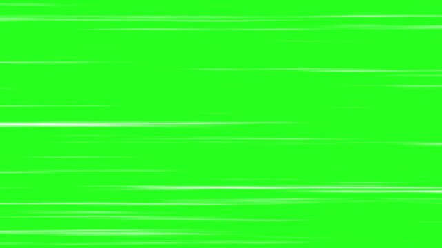 Speed line background animation in comic speed lines background, Anime Blurry screen Green, 
white anime cartoon speed line background animation, Abstract white speed line animate vector background.
