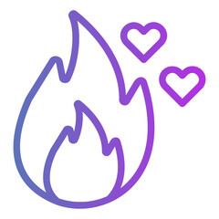 fire Gradient icon