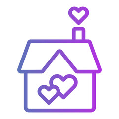 home Gradient icon