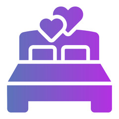 bedroom Gradient icon