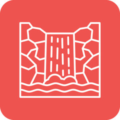 Waterfall Icon