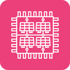 Solar chip Icon