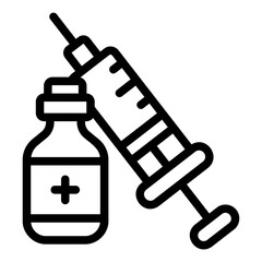 insulin Line Icon