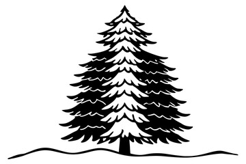 Festive and high-quality Christmas vector illustration perfect for holiday-themed designs. Includes cheerful elements such as Christmas trees, snowflakes, ornaments, Santa Claus, gifts, and winter dec