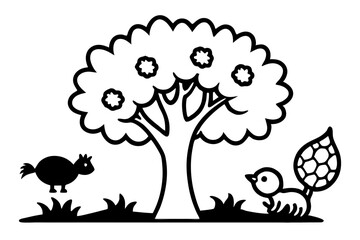 Festive and high-quality Christmas vector illustration perfect for holiday-themed designs. Includes cheerful elements such as Christmas trees, snowflakes, ornaments, Santa Claus, gifts, and winter dec