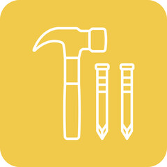 Hammer and nail Icon