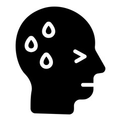 sweating Solid icon