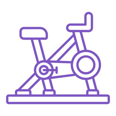Stationary bicycle Icon