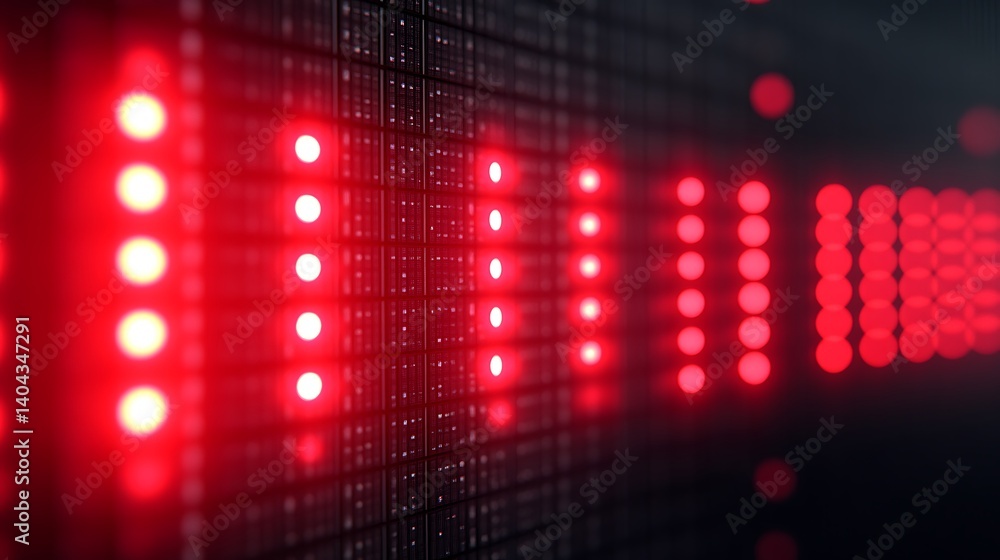Poster digital spectrum: the image captures a vibrant, modern vision of technological progress with an intr