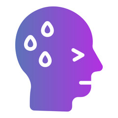 sweating Gradient icon