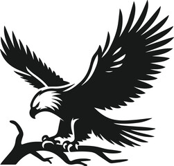 Eagle silhouette