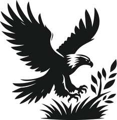 Eagle silhouette