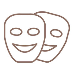 Fototapeta premium Masks Icon