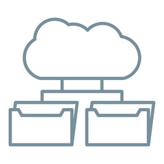 Cloud storage Icon