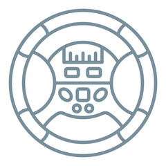 Steering wheel Icon