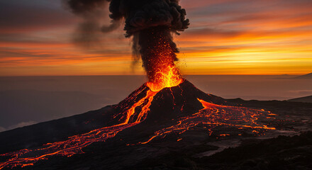 fire in the mountains