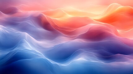 Obraz premium Pastel sky over calm sea high resolution picture