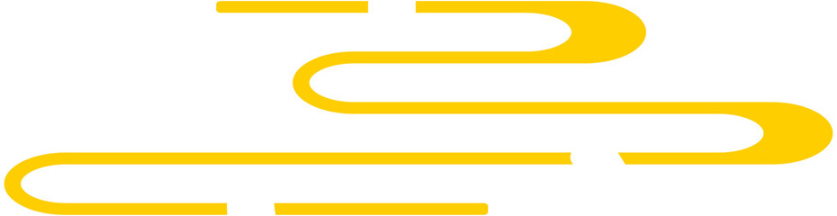 Obraz premium Chinese New Year Cloud icon