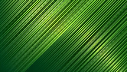 Fototapeta premium Abstract green nature gradient color oblique lines stripes background and dots texture halftone style. Generated image