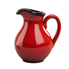 jug cartoon isolated on white background full depth of field 