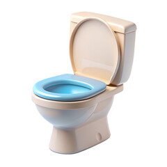 toilet bowl isolated on white