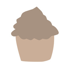 Vector illustration set of cake assortment