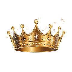 Golden Crown Illustration