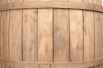 Wooden Barrel Side Closeup