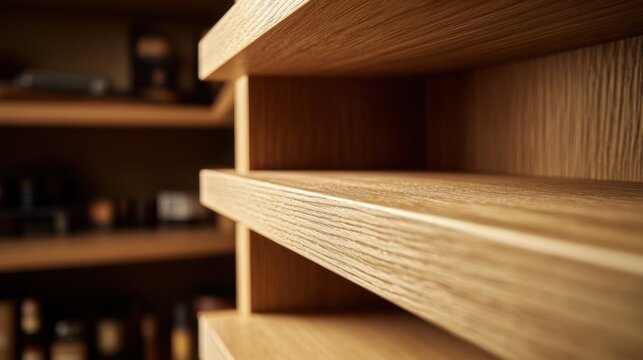 Carpenter building custom shelf. Featuring woodwork and shelf construction