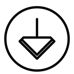 down arrow icon