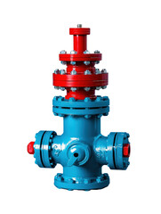 High-detail photography of industrial valve assembly in factory setting engineering concept focus