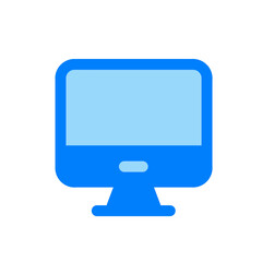 monitor duo tone icon