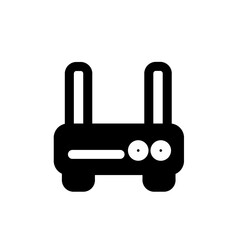 wifi router glyph icon