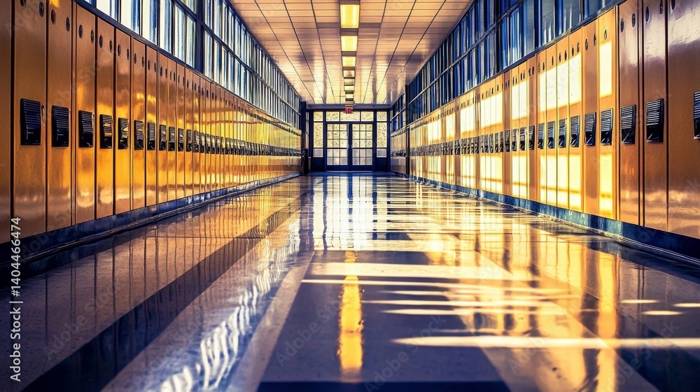 Aufkleber the artistic interpretation of learning spaces through blurred imagery.