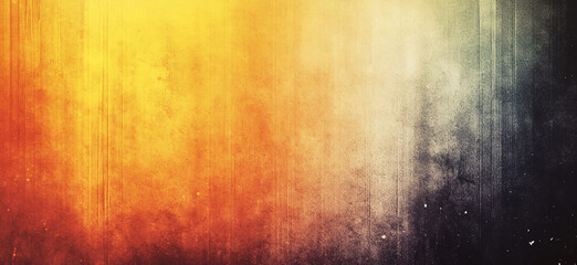 Fototapeta premium Abstract Gradient from Dark Grey to Orange, White, and Black with Subtle Rainbow Background