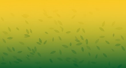 Golden Hour Leaves AI Generated