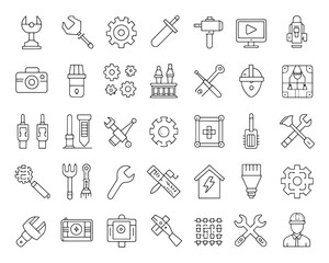 Modern AI Tools Graphic Elements Pack