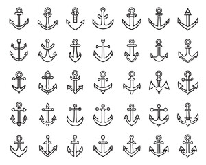 anchor hold line illustration for t shirt