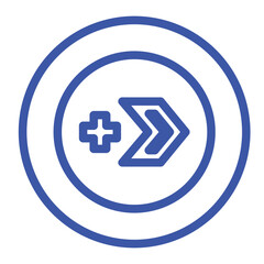Obraz premium right arrow icon