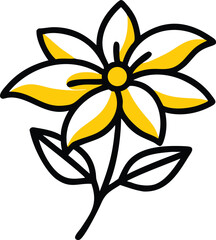 Borage, Yarrow, Coreopsis, Cornflower, Verbena, Allium, Alstroemeria, Bellflower, Bougainvillea, Bouvardia, flower logo icon