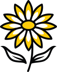 Borage, Yarrow, Coreopsis, Cornflower, Verbena, Allium, Alstroemeria, Bellflower, Bougainvillea, Bouvardia, flower logo icon