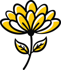 Borage, Yarrow, Coreopsis, Cornflower, Verbena, Allium, Alstroemeria, Bellflower, Bougainvillea, Bouvardia, flower logo icon