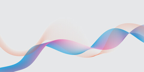 abstract blue background with waves