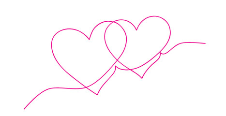 Simbol love line art