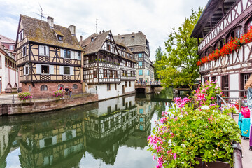 Obraz premium Petite Venise à Strasbourg, Alsace