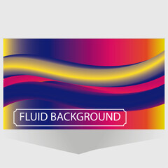 3d Abstract colorful fluid design. Vector illustration 